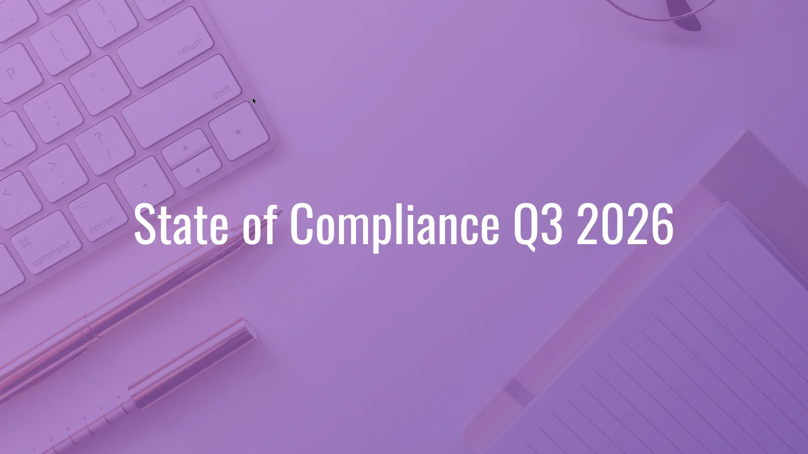 State of Compliance Q3 2026: What 161 Federal Disclosures Actually Show